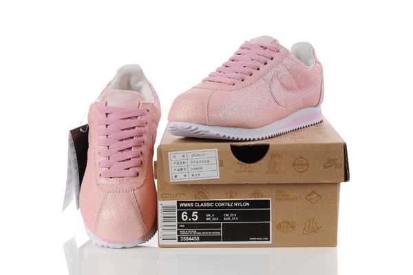 nike id cortez chaussures femme basket nike cortez 2013 weave pink boutique en ligne